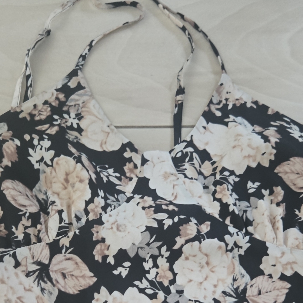 For Love And Lemons Black and Cream Dress - Picture 2 of 4